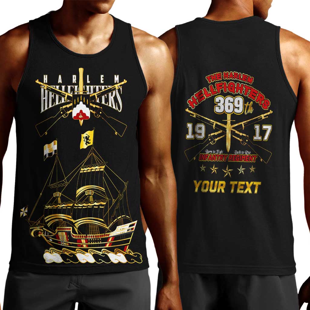 Harlem Hellfighters Men Tank Top 369th Regiment Legacy at Sea - African Pride