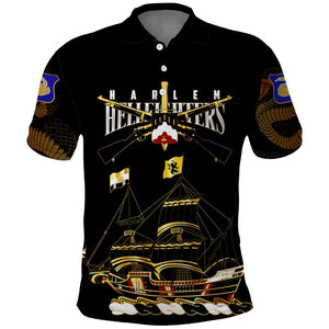 Harlem Hellfighters Polo Shirt 369th Regiment Legacy at Sea - African Pride
