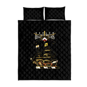 Harlem Hellfighters Quilt Bed Set 369th Regiment Legacy at Sea - African Pride