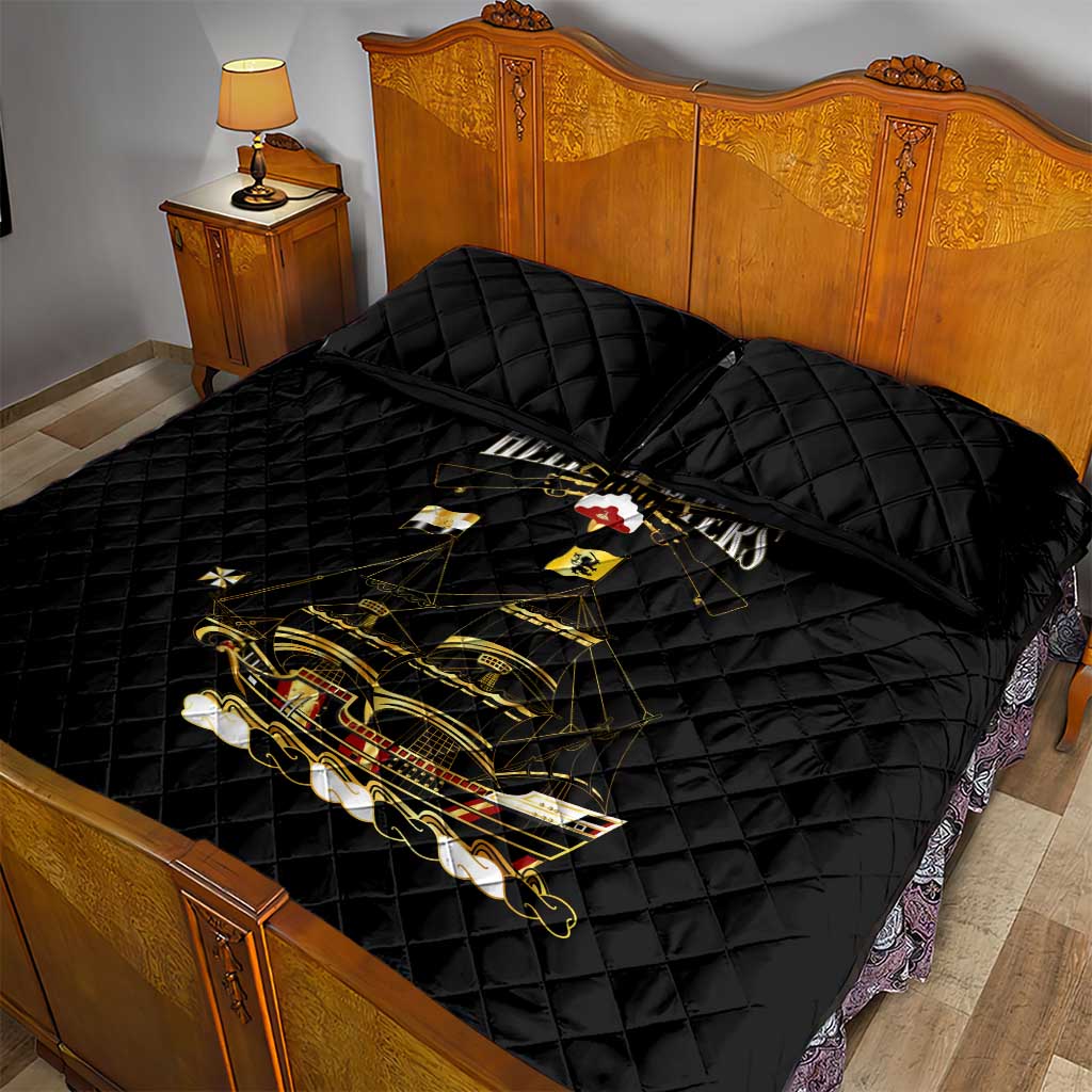 Harlem Hellfighters Quilt Bed Set 369th Regiment Legacy at Sea - African Pride