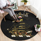 Harlem Hellfighters Round Carpet 369th Regiment Legacy at Sea - African Pride