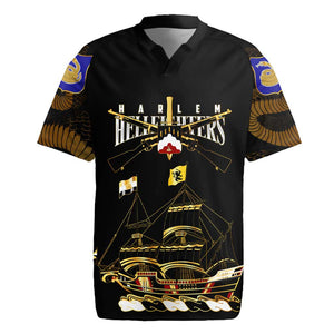 Harlem Hellfighters Rugby Jersey 369th Regiment Legacy at Sea - African Pride