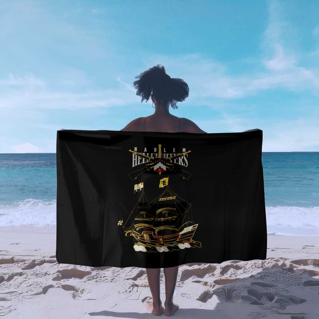 Harlem Hellfighters Sarong 369th Regiment Legacy at Sea - African Pride
