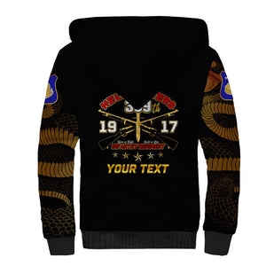 Harlem Hellfighters Sherpa Hoodie 369th Regiment Legacy at Sea - African Pride