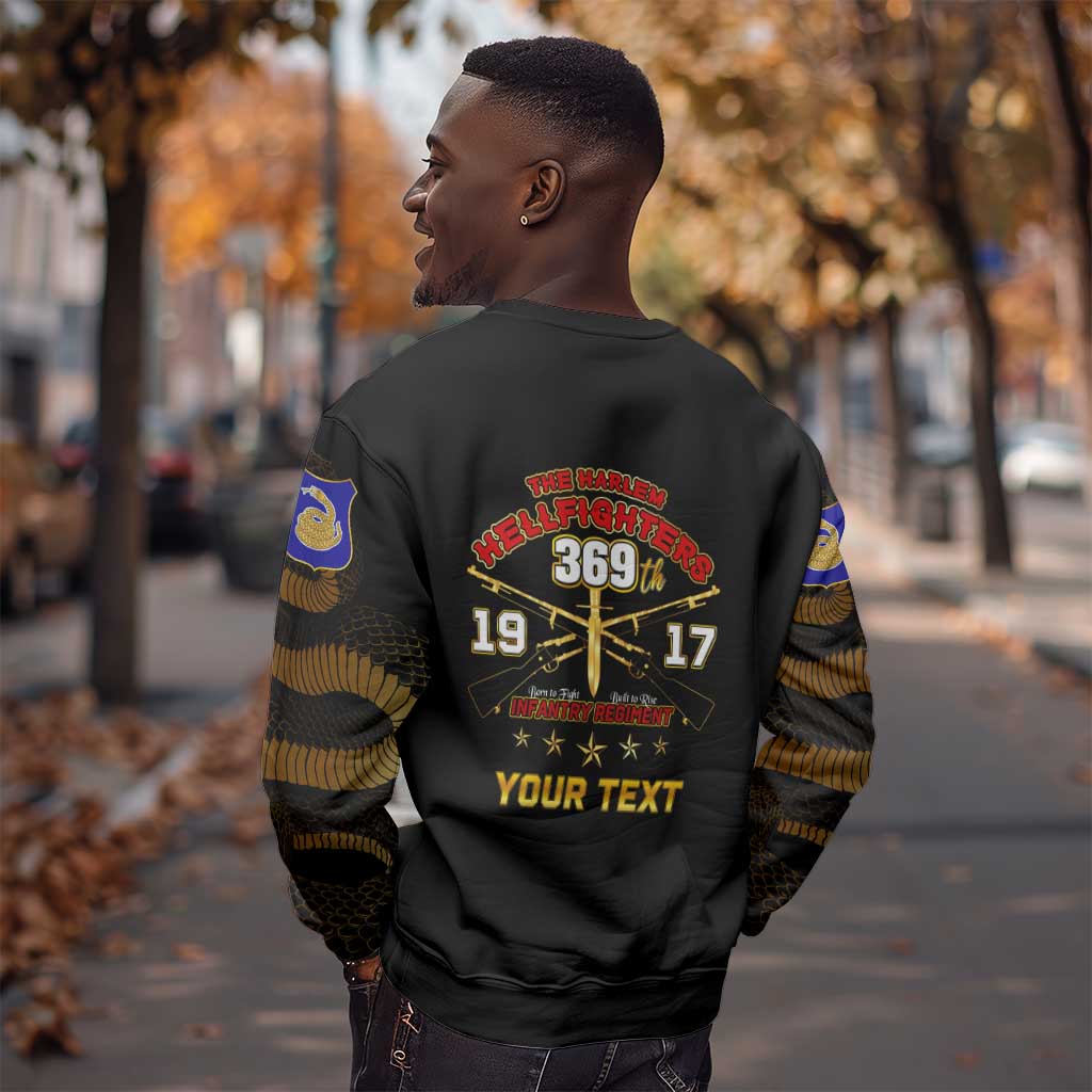 Harlem Hellfighters Sweatshirt 369th Regiment Legacy at Sea - African Pride