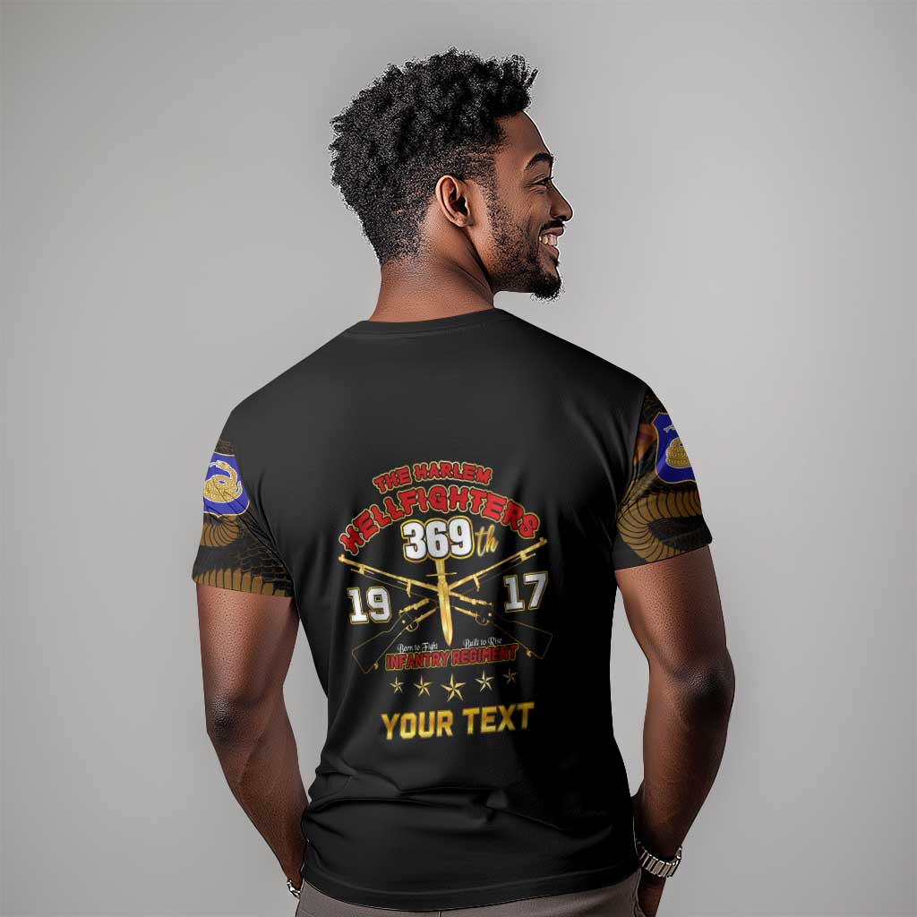 Harlem Hellfighters T shirt 369th Regiment Legacy at Sea - African Pride