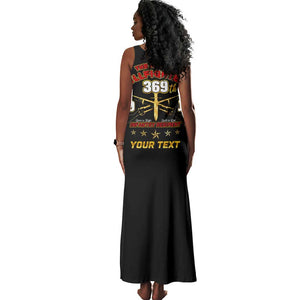 Harlem Hellfighters Tank Maxi Dress 369th Regiment Legacy at Sea - African Pride