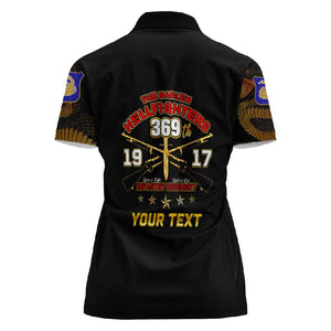 Harlem Hellfighters Women Polo Shirt 369th Regiment Legacy at Sea - African Pride