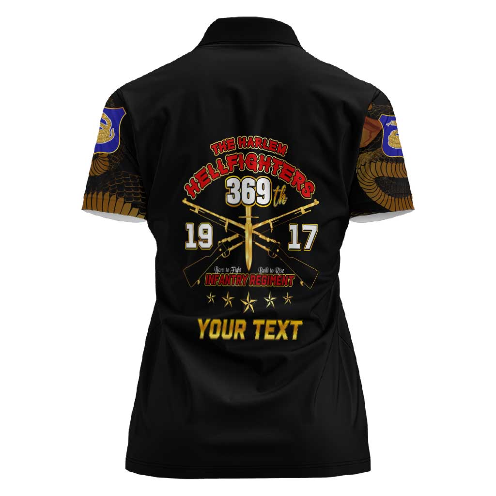 Harlem Hellfighters Women Polo Shirt 369th Regiment Legacy at Sea - African Pride