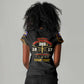 Harlem Hellfighters Women V-Neck T-Shirt 369th Regiment Legacy at Sea - African Pride
