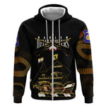Harlem Hellfighters Zip Hoodie 369th Regiment Legacy at Sea - African Pride