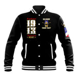 Harlem Hellfighters 1913 Baseball Jacket Fight with Honor, Stand for Dignity - 369th Infantry Regiment - African Pride