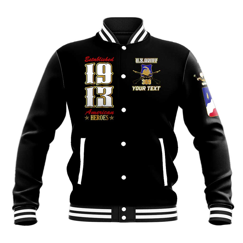 Harlem Hellfighters 1913 Baseball Jacket Fight with Honor, Stand for Dignity - 369th Infantry Regiment - African Pride