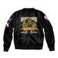 Harlem Hellfighters 1913 Bomber Jacket Fight with Honor, Stand for Dignity - 369th Infantry Regiment - African Pride