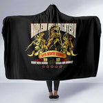 Harlem Hellfighters 1913 Hooded Blanket Fight with Honor, Stand for Dignity - 369th Infantry Regiment - African Pride