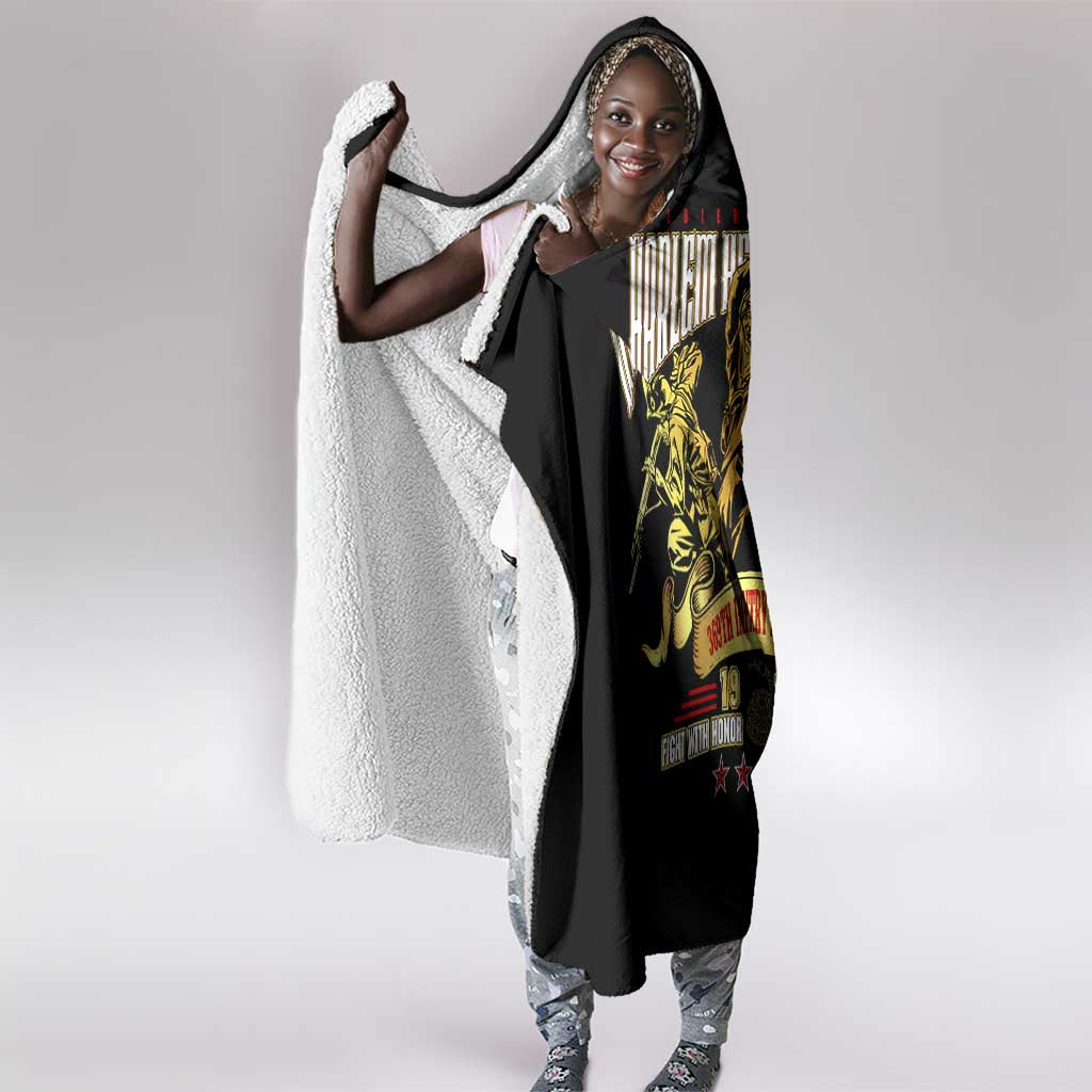 Harlem Hellfighters 1913 Hooded Blanket Fight with Honor, Stand for Dignity - 369th Infantry Regiment - African Pride