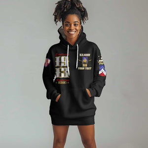 Harlem Hellfighters 1913 Hoodie Dress Fight with Honor, Stand for Dignity - 369th Infantry Regiment - African Pride