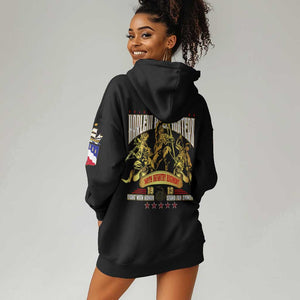 Harlem Hellfighters 1913 Hoodie Dress Fight with Honor, Stand for Dignity - 369th Infantry Regiment - African Pride