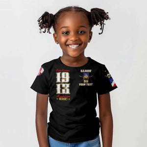 Harlem Hellfighters 1913 Kid T shirt Fight with Honor, Stand for Dignity - 369th Infantry Regiment - African Pride