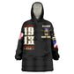 Harlem Hellfighters 1913 Kid Wearable Blanket Hoodie Fight with Honor, Stand for Dignity - 369th Infantry Regiment - African Pride