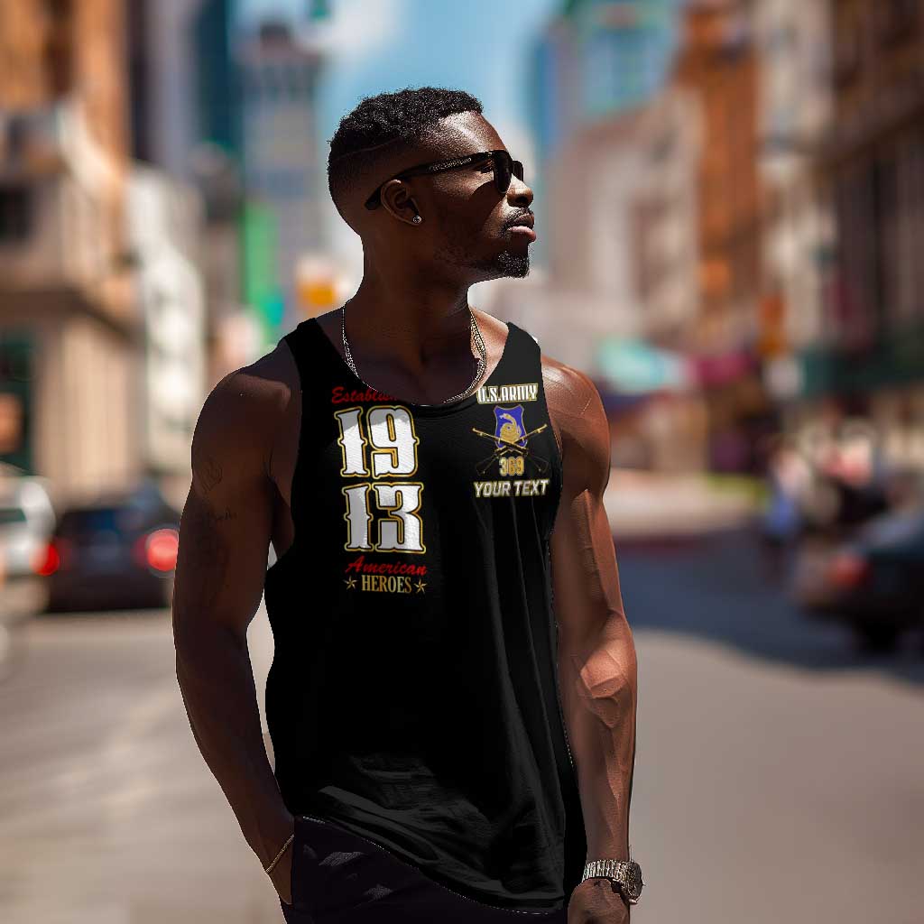 Harlem Hellfighters 1913 Men Tank Top Fight with Honor, Stand for Dignity - 369th Infantry Regiment - African Pride
