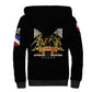 Harlem Hellfighters 1913 Sherpa Hoodie Fight with Honor, Stand for Dignity - 369th Infantry Regiment - African Pride