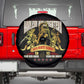 Harlem Hellfighters 1913 Spare Tire Cover Fight with Honor, Stand for Dignity - 369th Infantry Regiment - African Pride