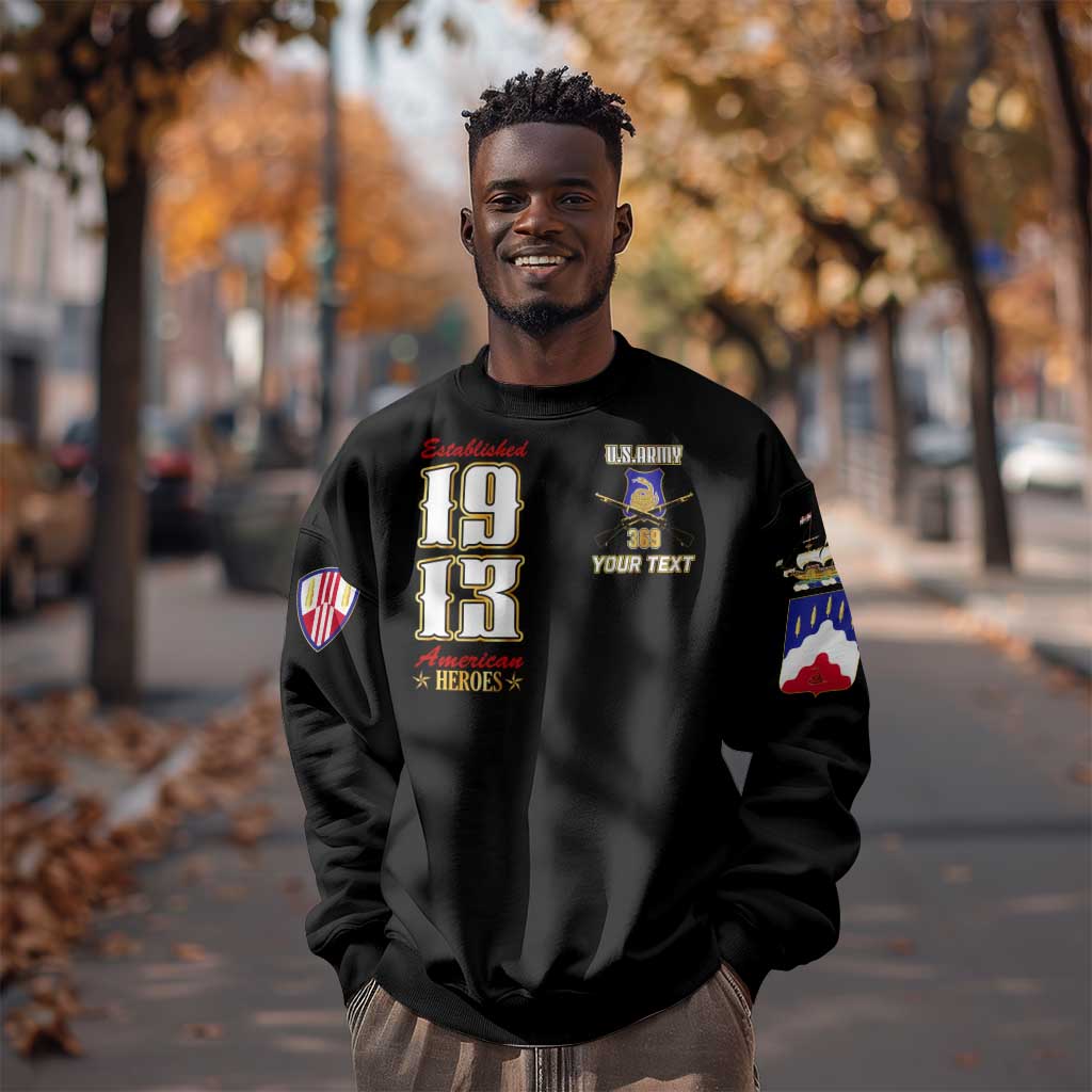 Harlem Hellfighters 1913 Sweatshirt Fight with Honor, Stand for Dignity - 369th Infantry Regiment - African Pride