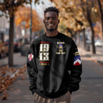 Harlem Hellfighters 1913 Sweatshirt Fight with Honor, Stand for Dignity - 369th Infantry Regiment - African Pride