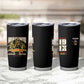 Harlem Hellfighters 1913 Tumbler Cup Fight with Honor, Stand for Dignity - 369th Infantry Regiment - African Pride