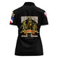 Harlem Hellfighters 1913 Women Polo Shirt Fight with Honor, Stand for Dignity - 369th Infantry Regiment - African Pride