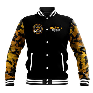 Montford Point Marines Baseball Jacket Afro Black History Tribute - African Pride