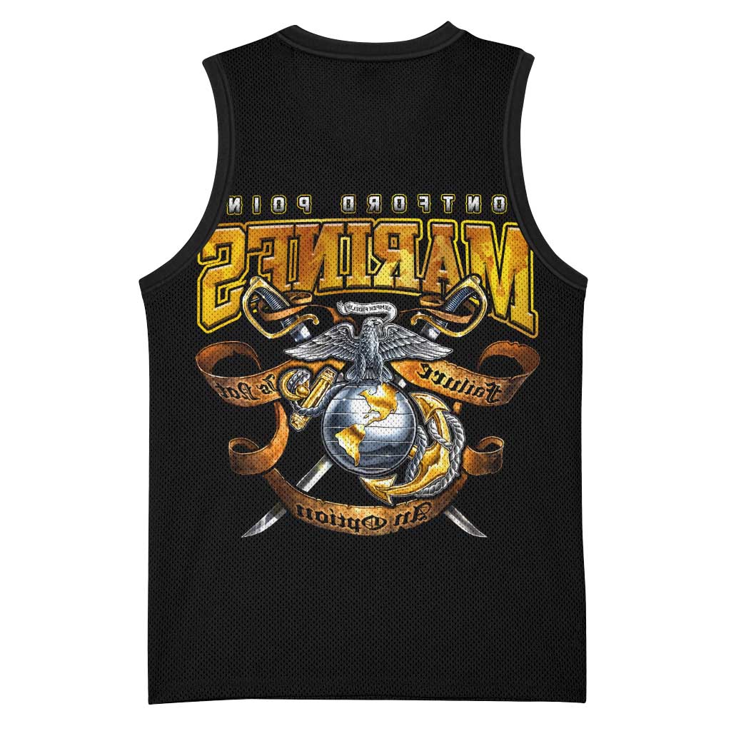 Montford Point Marines Basketball Jersey Afro Black History Tribute - African Pride