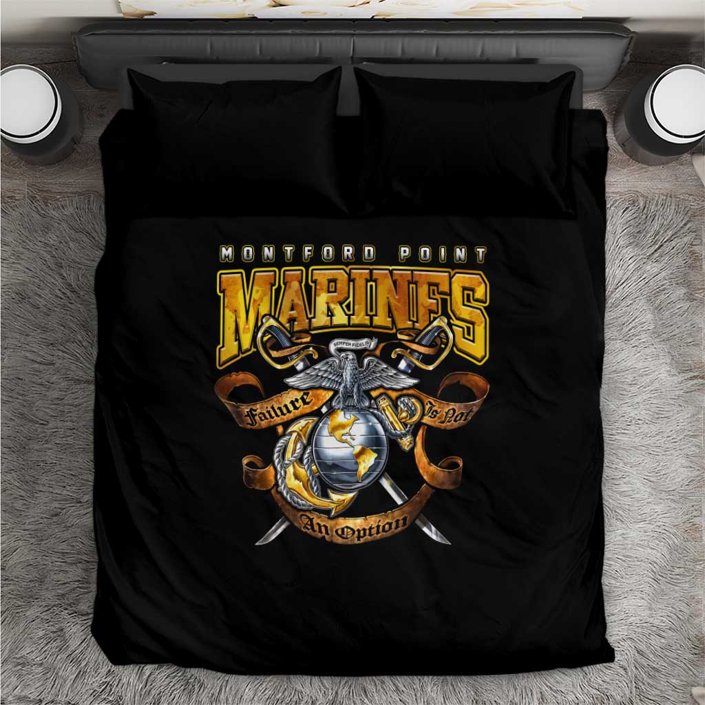 Montford Point Marines Bedding Set Afro Black History Tribute - African Pride