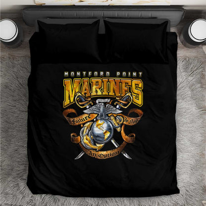 Montford Point Marines Bedding Set Afro Black History Tribute - African Pride
