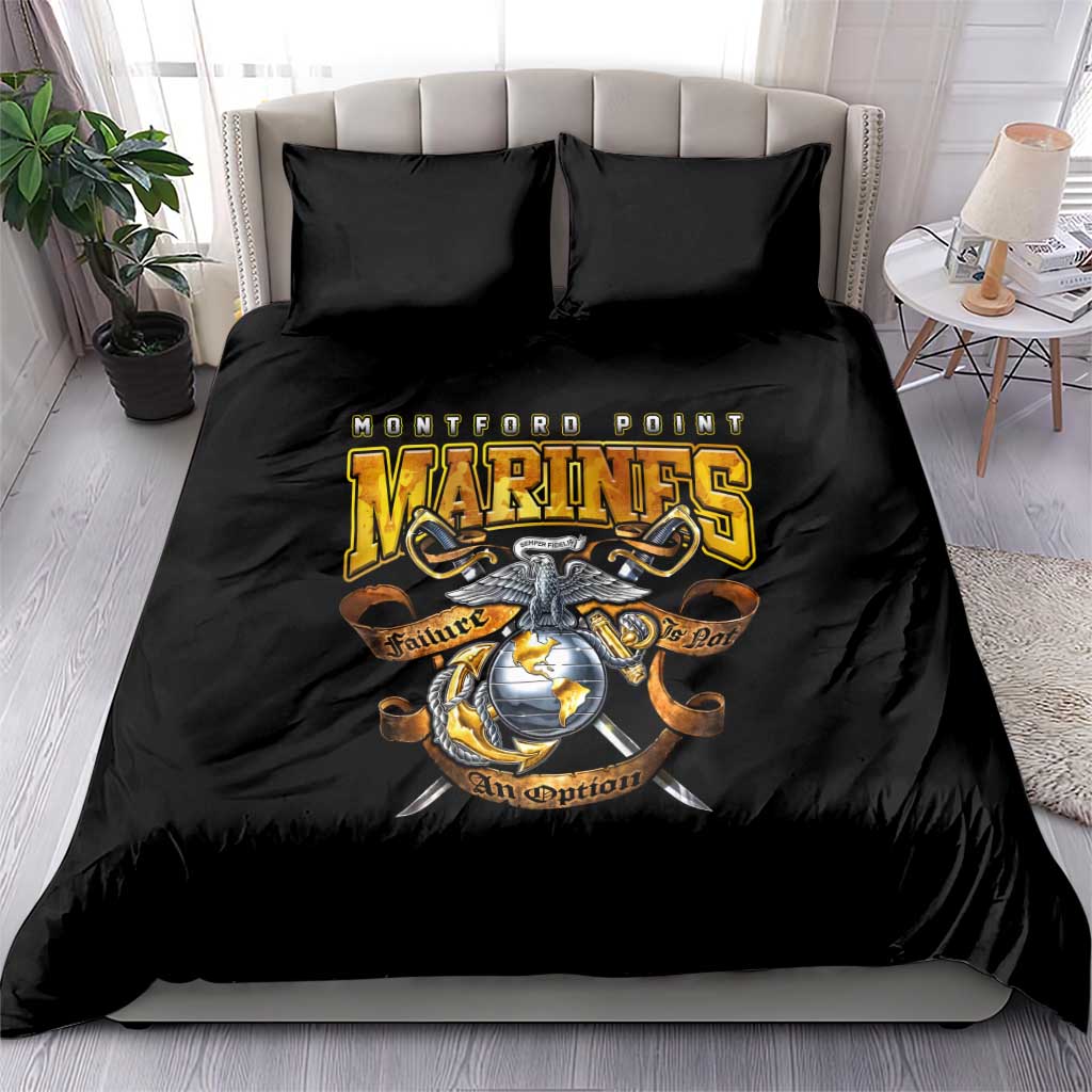 Montford Point Marines Bedding Set Afro Black History Tribute - African Pride