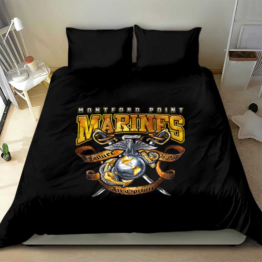 Montford Point Marines Bedding Set Afro Black History Tribute - African Pride