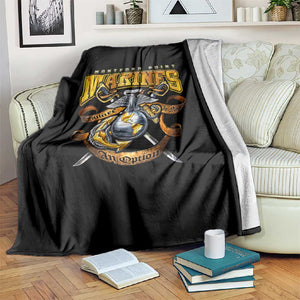 Montford Point Marines Blanket Afro Black History Tribute - African Pride