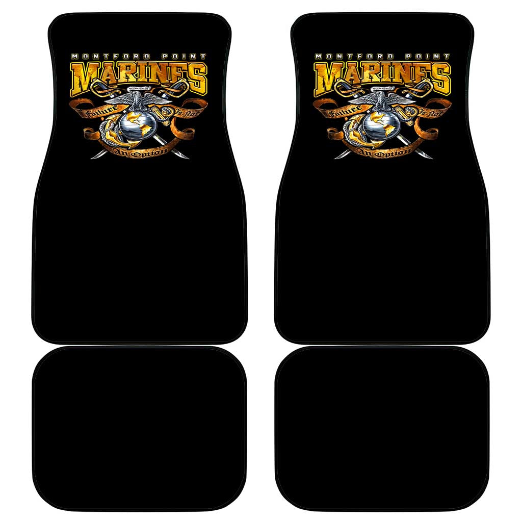 Montford Point Marines Car Mats Afro Black History Tribute - African Pride