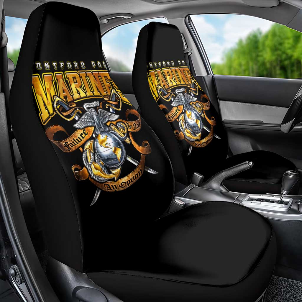Montford Point Marines Car Seat Cover Afro Black History Tribute - African Pride