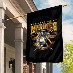 Montford Point Marines Garden Flag Afro Black History Tribute - African Pride