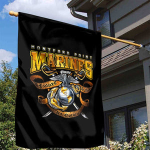 Montford Point Marines Garden Flag Afro Black History Tribute - African Pride