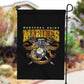 Montford Point Marines Garden Flag Afro Black History Tribute - African Pride