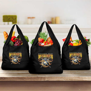 Montford Point Marines Grocery Bag Afro Black History Tribute DT02