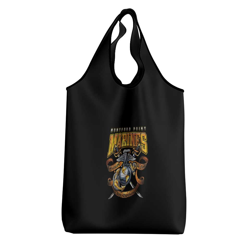 Montford Point Marines Grocery Bag Afro Black History Tribute DT02