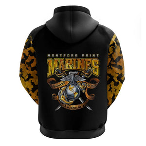 Montford Point Marines Hoodie Afro Black History Tribute - African Pride