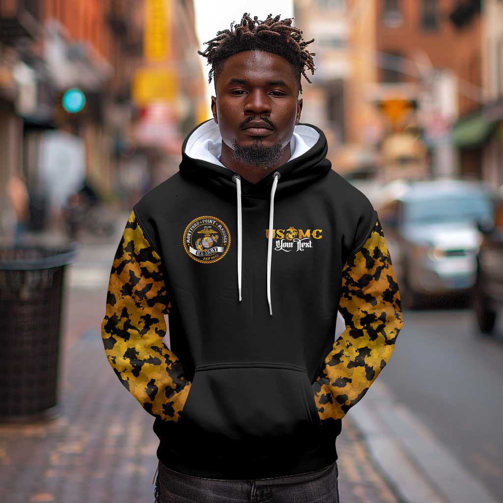 Montford Point Marines Hoodie Afro Black History Tribute - African Pride