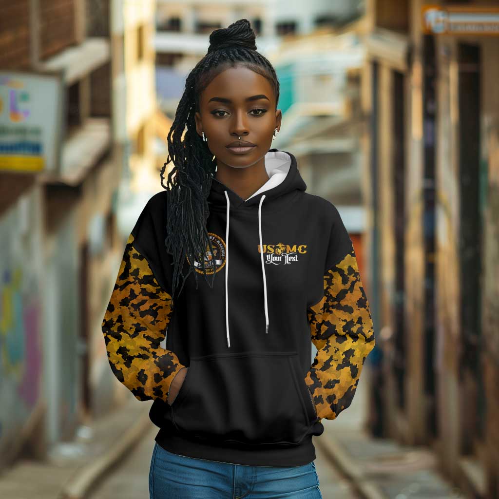 Montford Point Marines Hoodie Afro Black History Tribute - African Pride