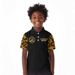 Montford Point Marines Kid Polo Shirt Afro Black History Tribute - African Pride