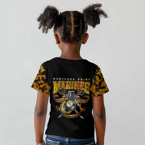 Montford Point Marines Kid T shirt Afro Black History Tribute - African Pride
